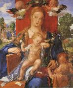 Albrecht Durer The Madonna with the Siskin painting